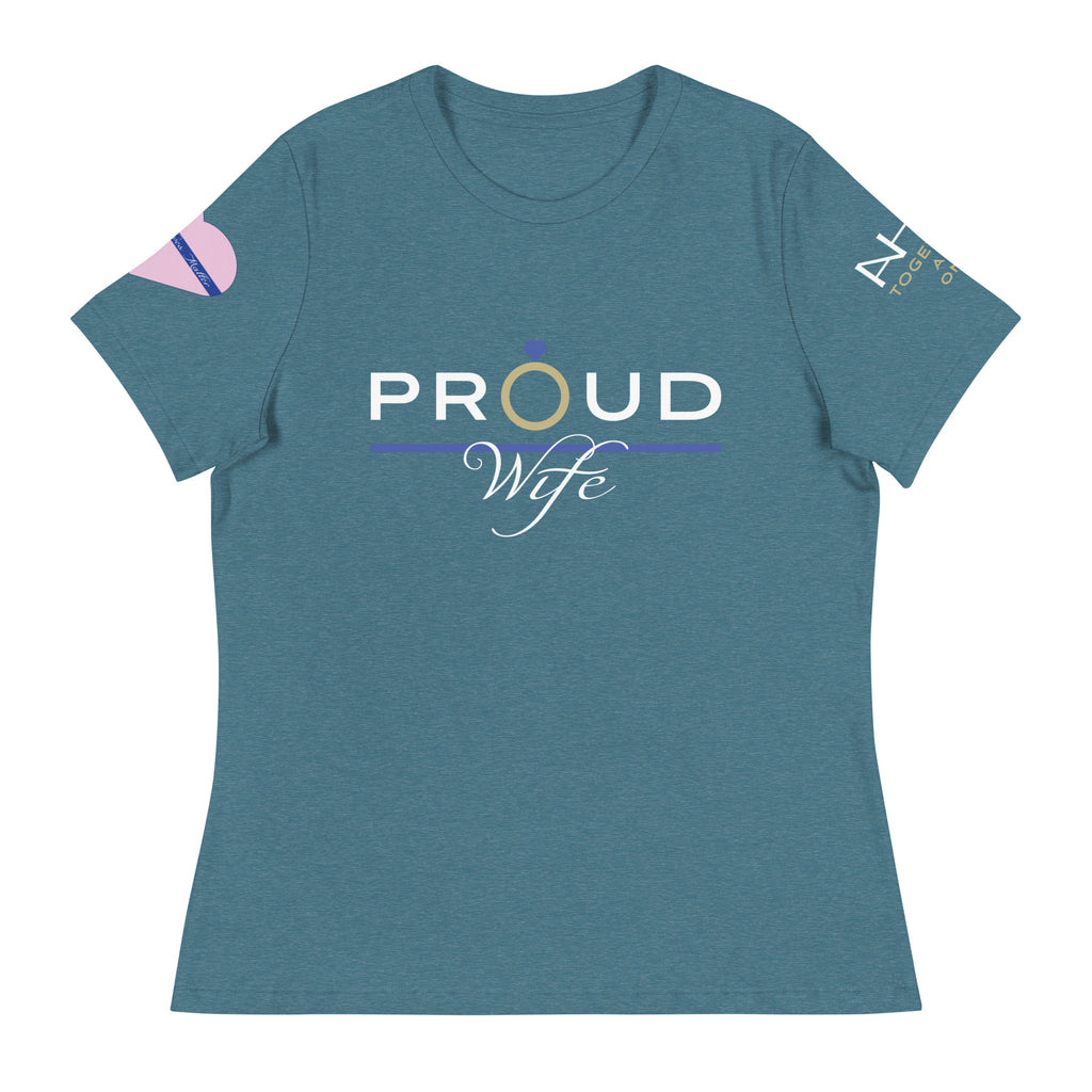 Proud Wife - Blue Wives Matter Special Edition T-Shirt - American Heroes Apparel
