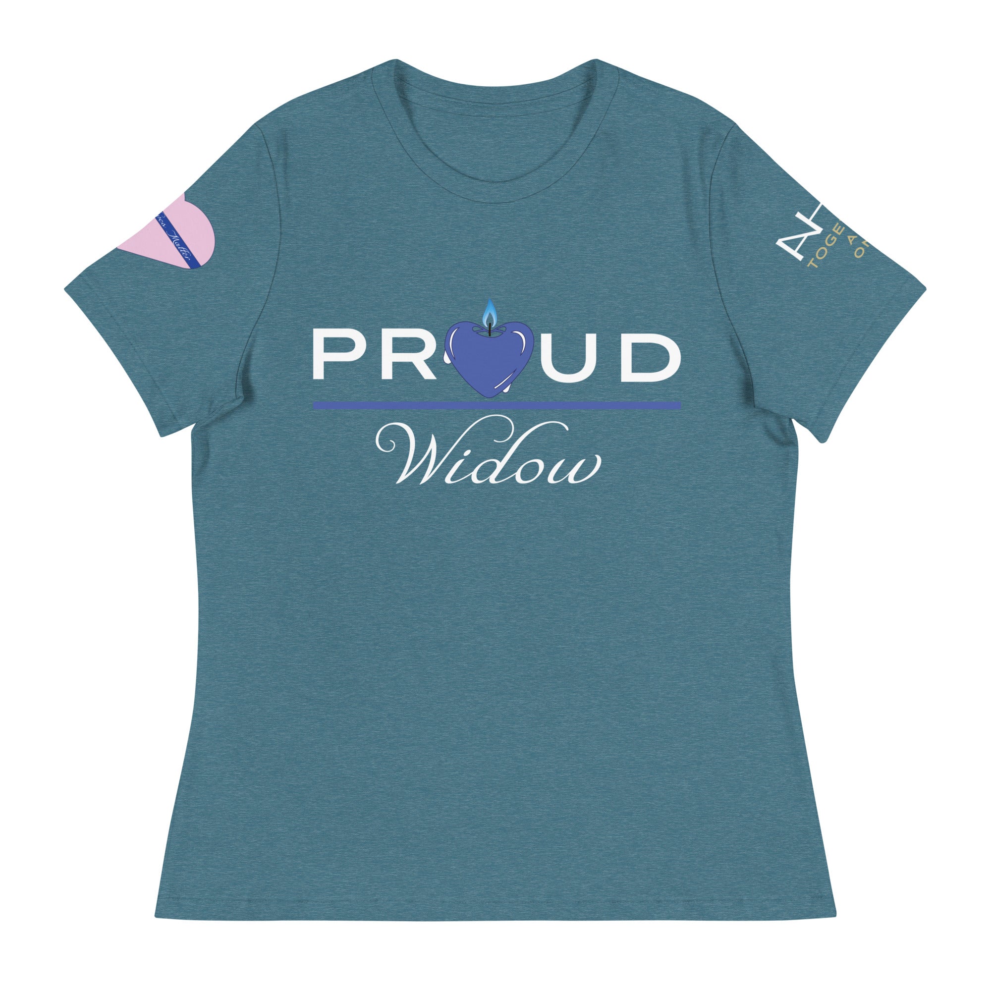 Proud LEO Widow - Blue Wives Matter Special Edition T-Shirt - American Heroes Apparel