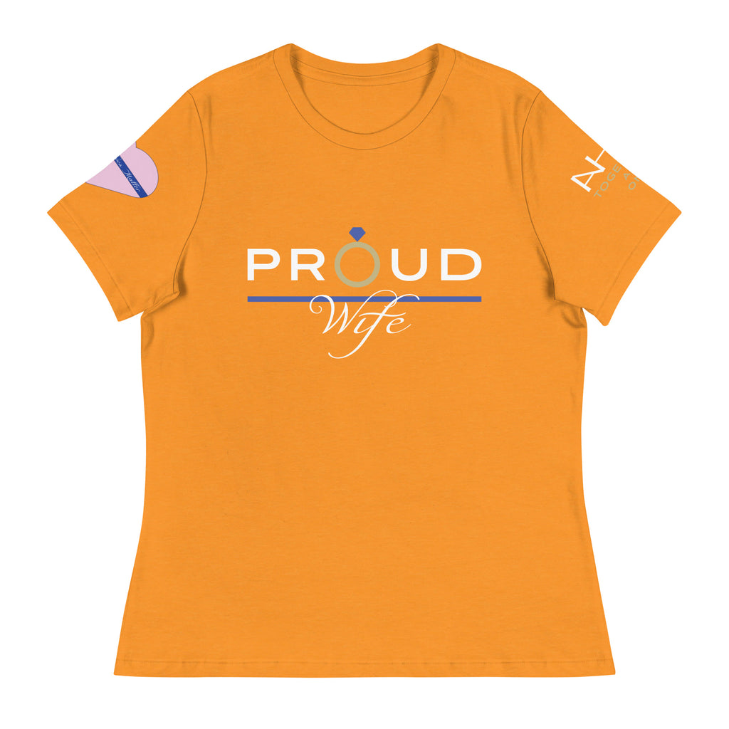 Proud Wife - Blue Wives Matter Special Edition T-Shirt - American Heroes Apparel