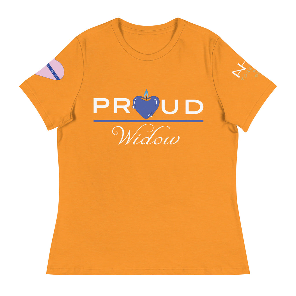 Proud LEO Widow - Blue Wives Matter Special Edition T-Shirt - American Heroes Apparel