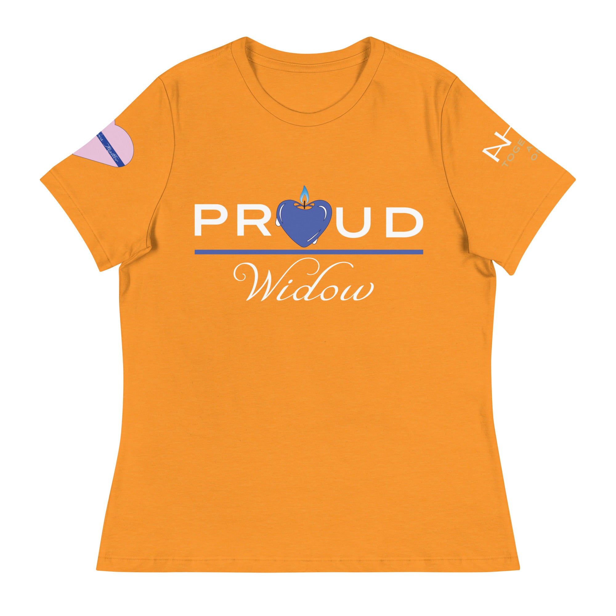 Proud LEO Widow - Blue Wives Matter Special Edition T-Shirt - American Heroes Apparel