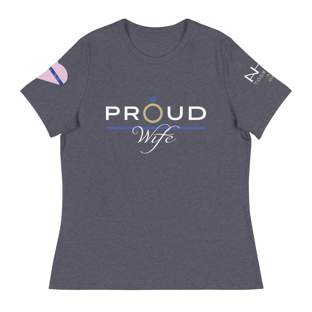 Proud Wife - Blue Wives Matter Special Edition T-Shirt - American Heroes Apparel