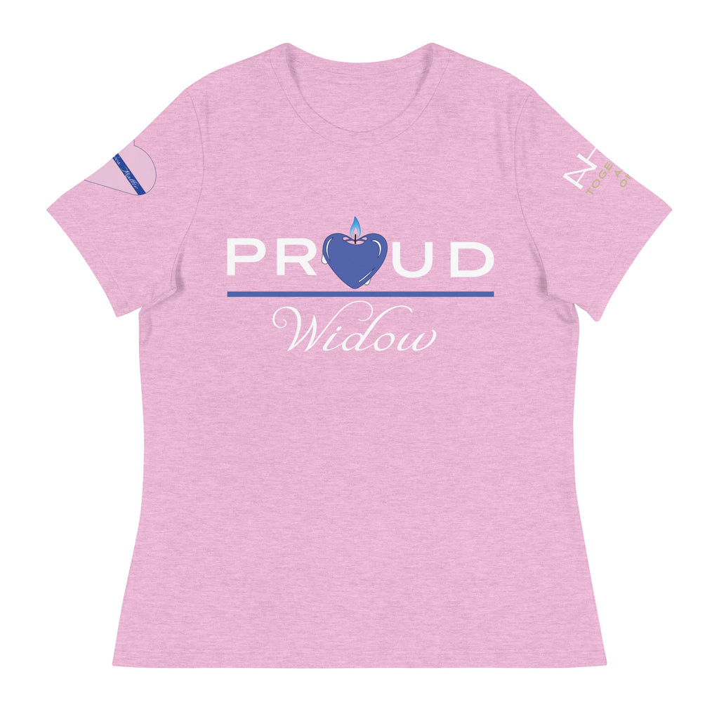 Proud LEO Widow - Blue Wives Matter Special Edition T-Shirt - American Heroes Apparel