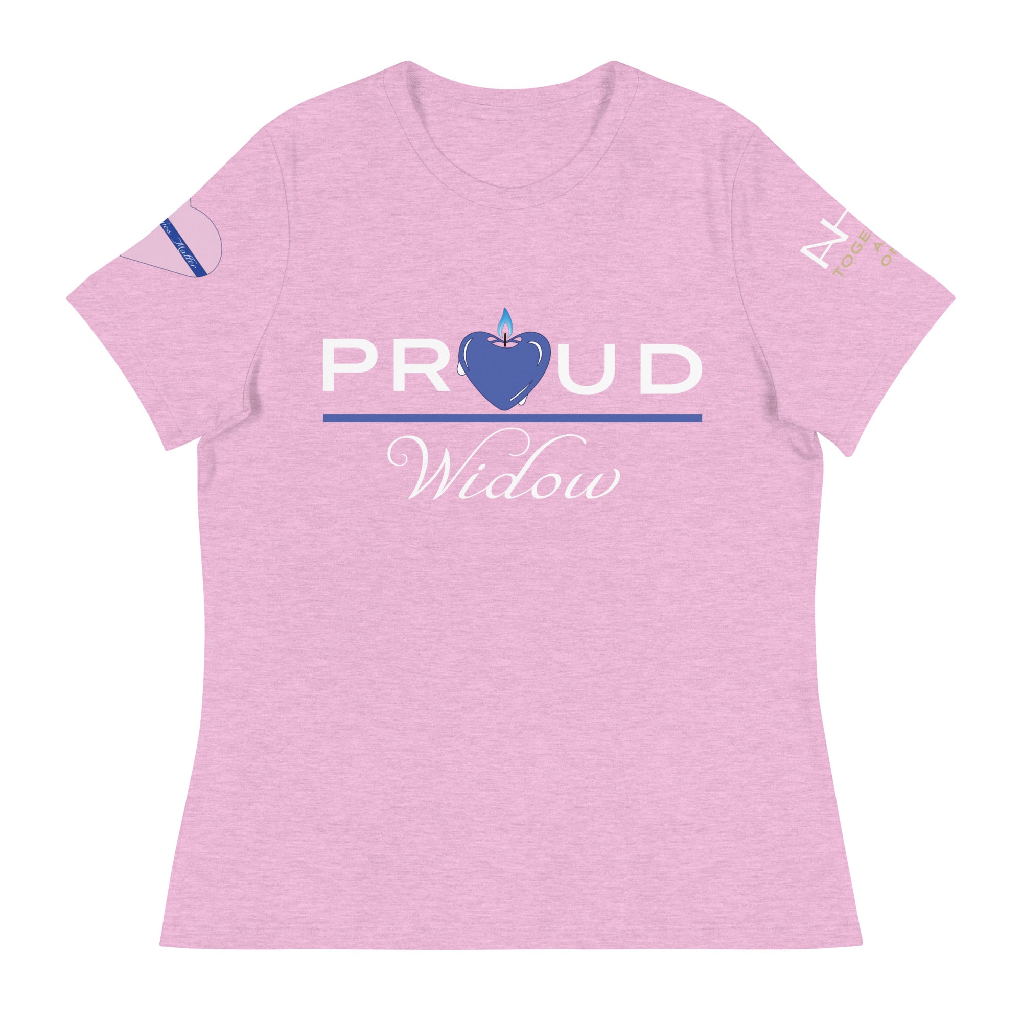 Proud LEO Widow - Blue Wives Matter Special Edition T-Shirt - American Heroes Apparel