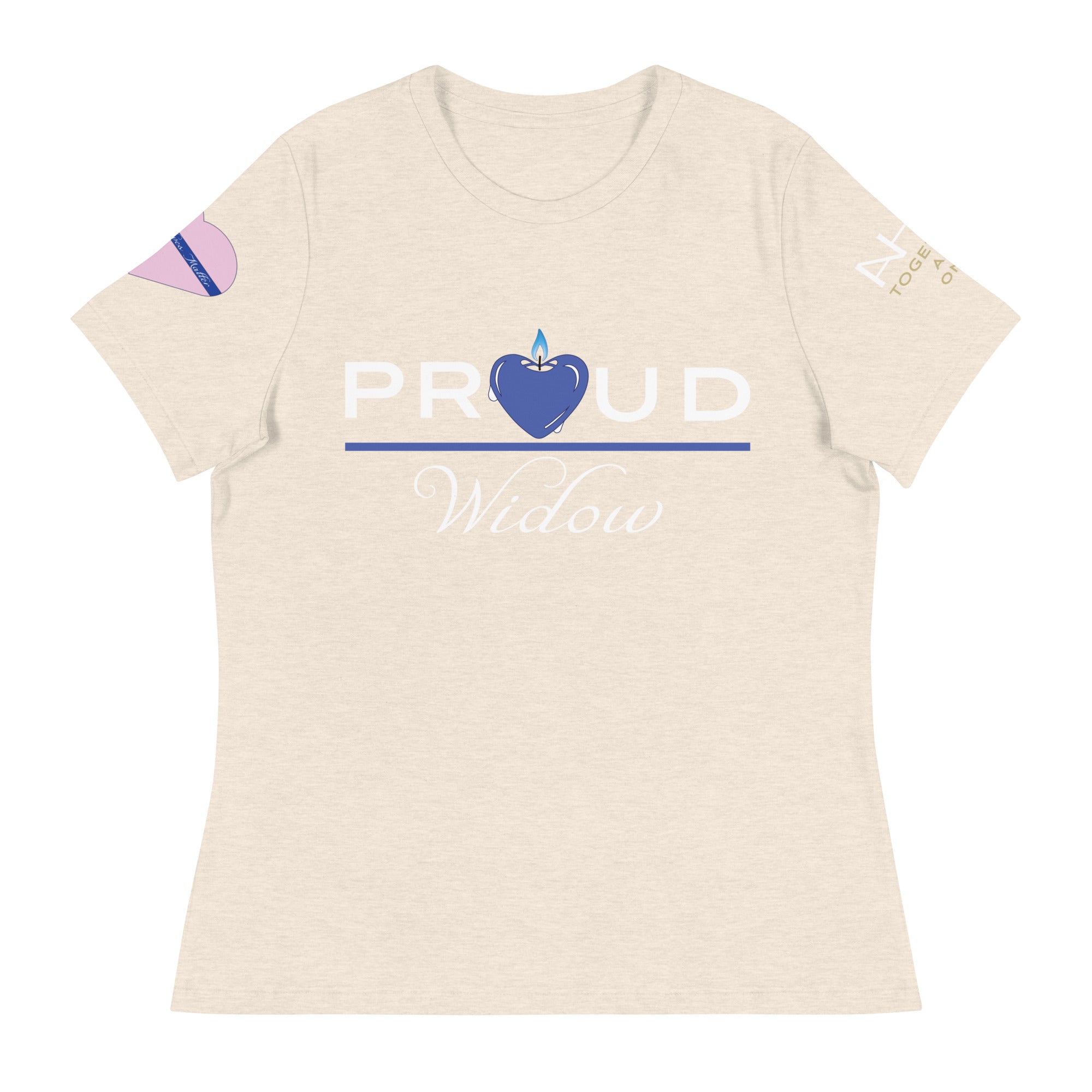 Proud LEO Widow - Blue Wives Matter Special Edition T-Shirt - American Heroes Apparel
