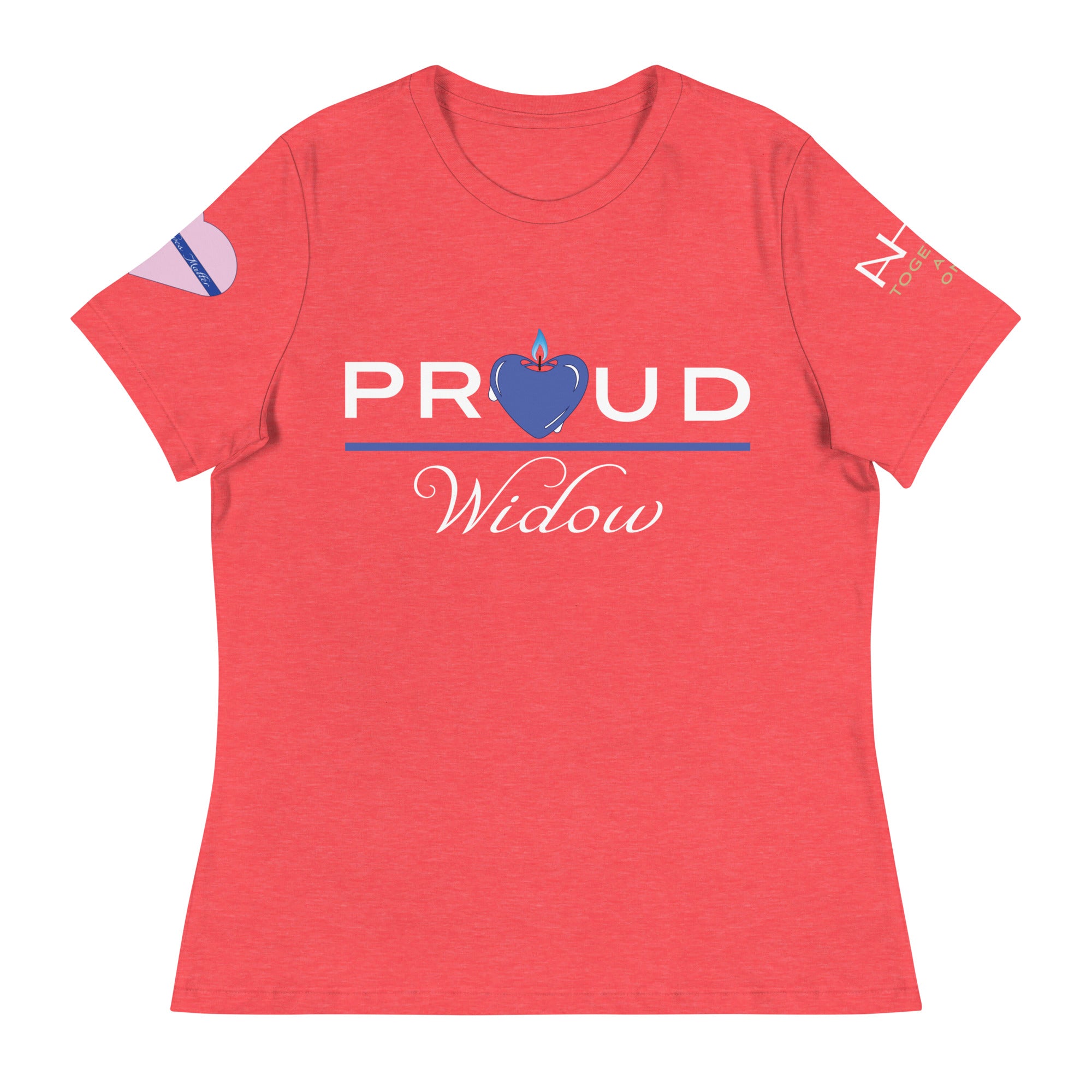 Proud LEO Widow - Blue Wives Matter Special Edition T-Shirt - American Heroes Apparel