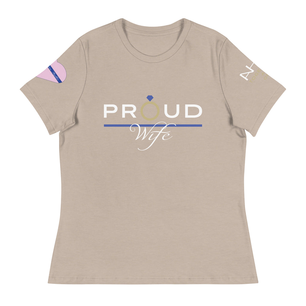 Proud Wife - Blue Wives Matter Special Edition T-Shirt - American Heroes Apparel
