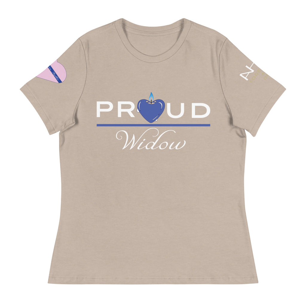 Proud LEO Widow - Blue Wives Matter Special Edition T-Shirt - American Heroes Apparel