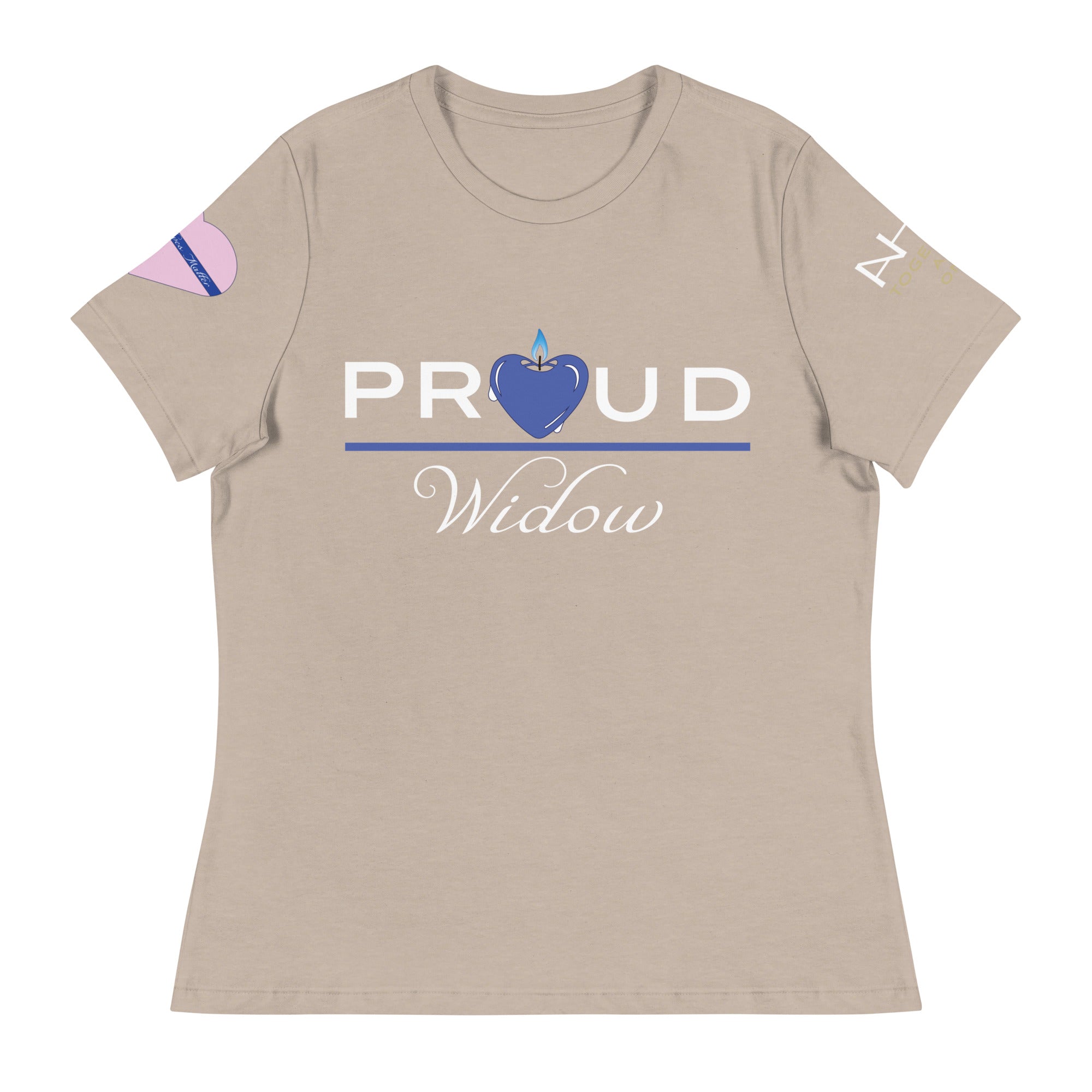 Proud LEO Widow - Blue Wives Matter Special Edition T-Shirt - American Heroes Apparel