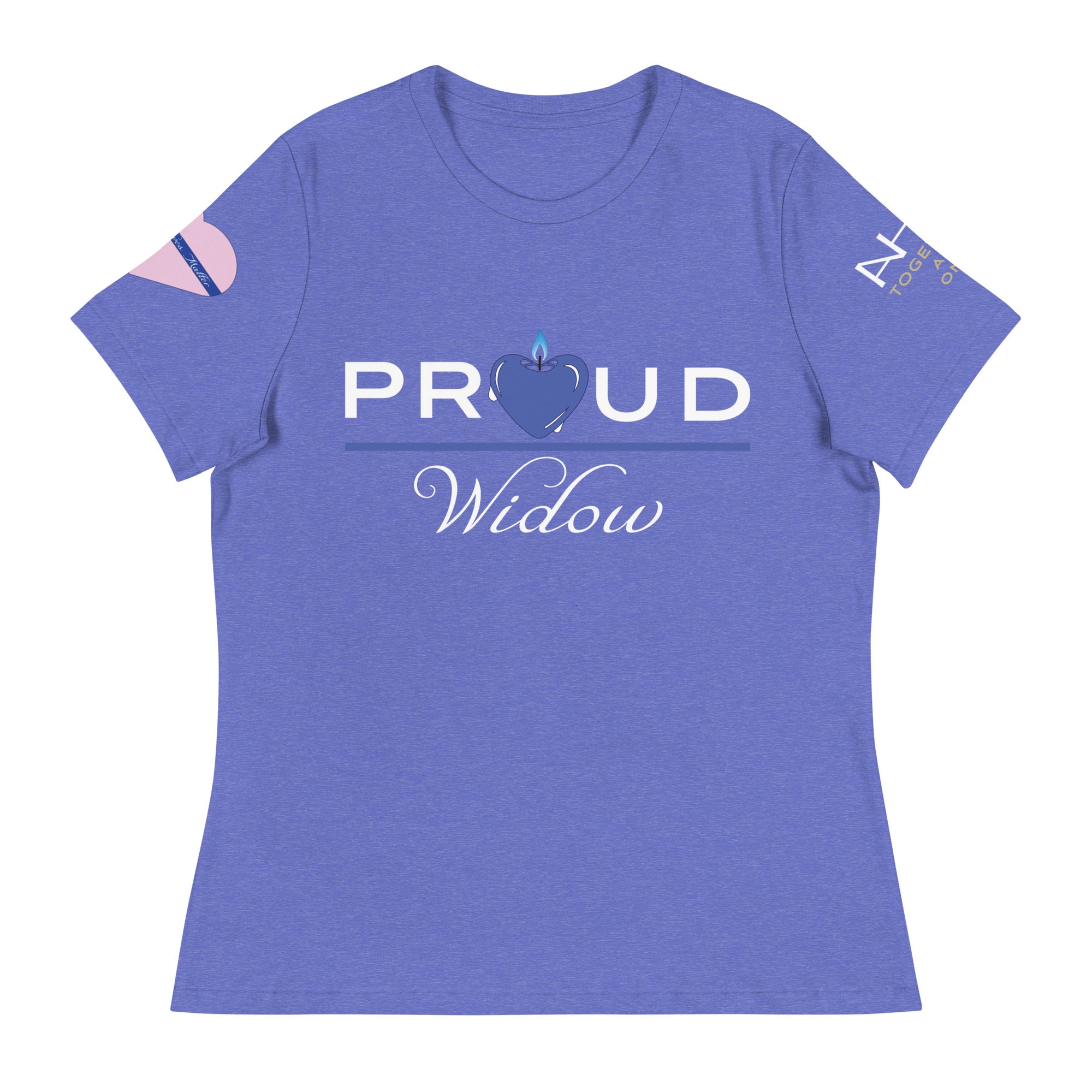 Proud LEO Widow - Blue Wives Matter Special Edition T-Shirt - American Heroes Apparel