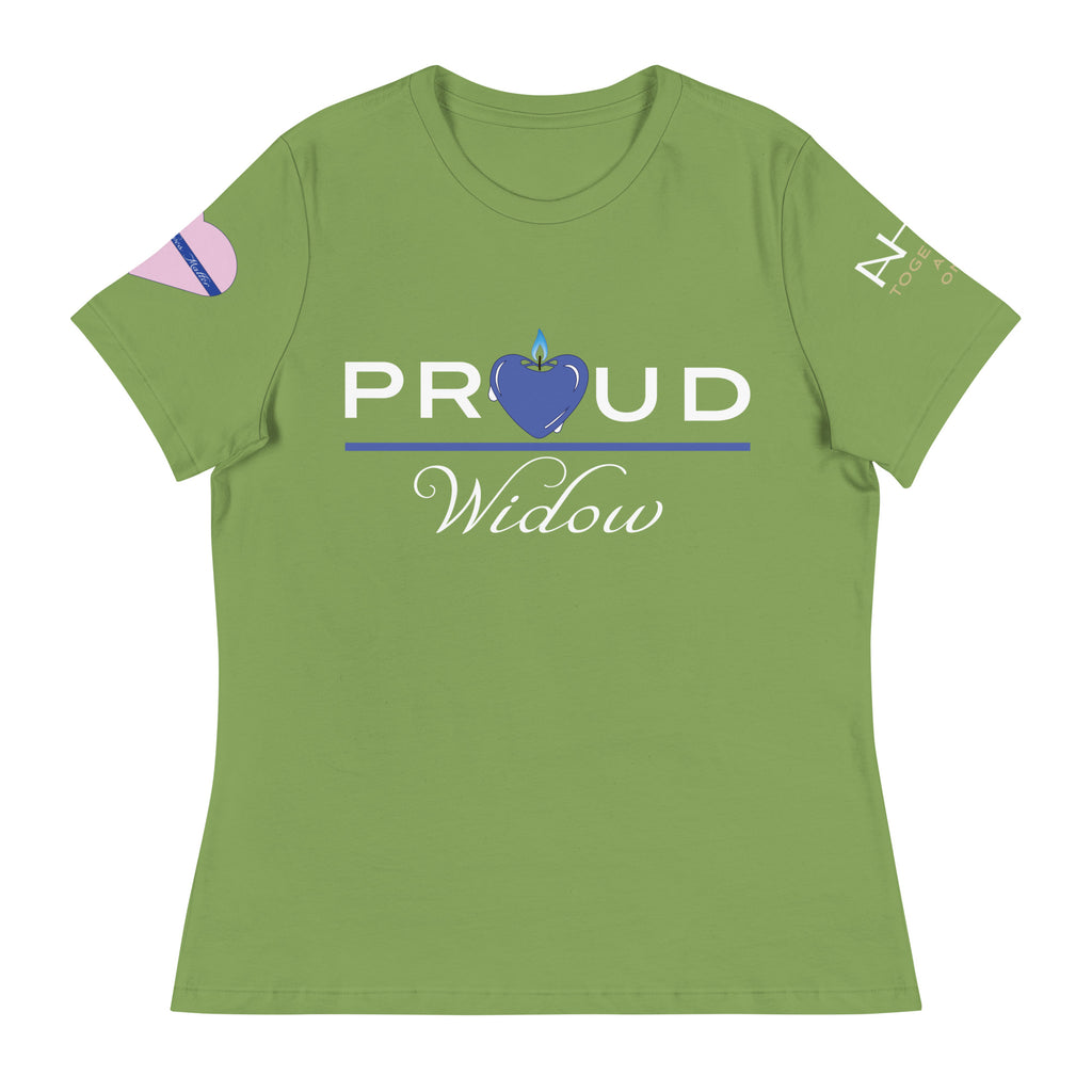 Proud LEO Widow - Blue Wives Matter Special Edition T-Shirt - American Heroes Apparel