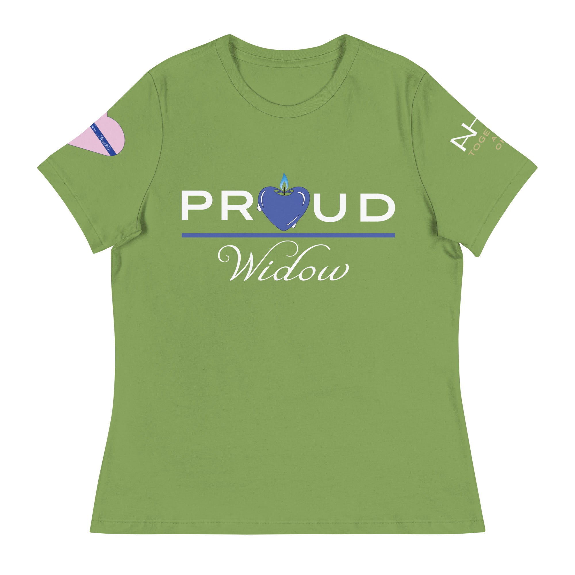 Proud LEO Widow - Blue Wives Matter Special Edition T-Shirt - American Heroes Apparel