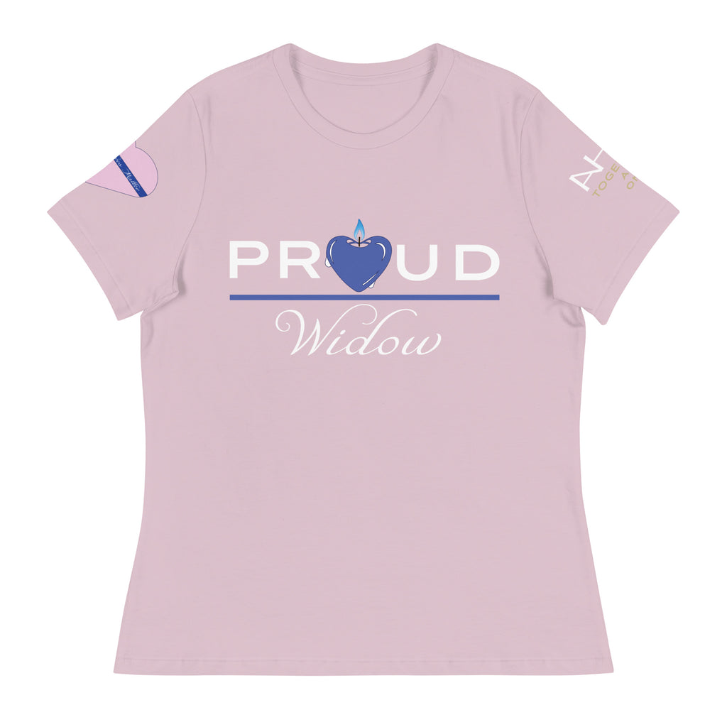 Proud LEO Widow - Blue Wives Matter Special Edition T-Shirt - American Heroes Apparel