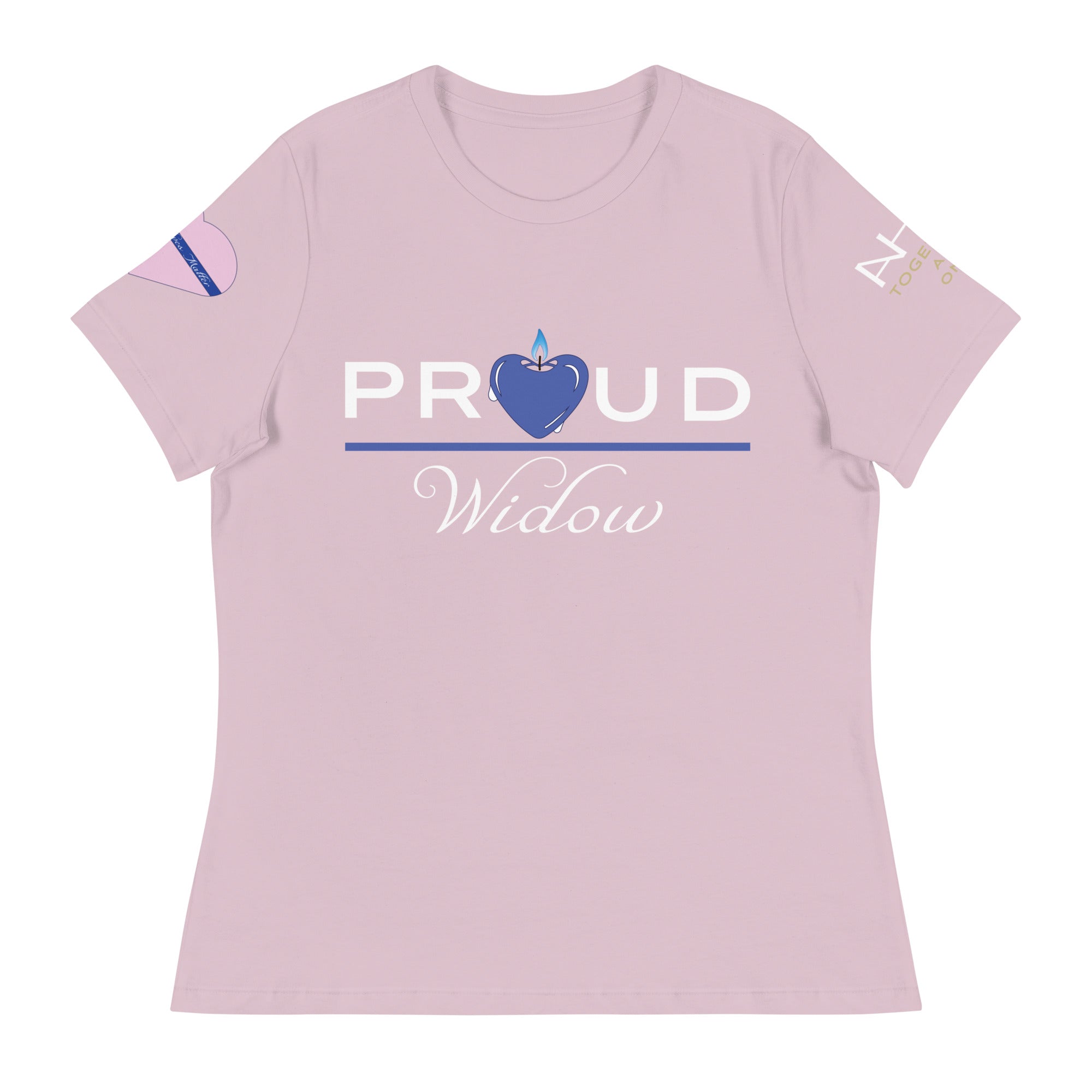 Proud LEO Widow - Blue Wives Matter Special Edition T-Shirt - American Heroes Apparel