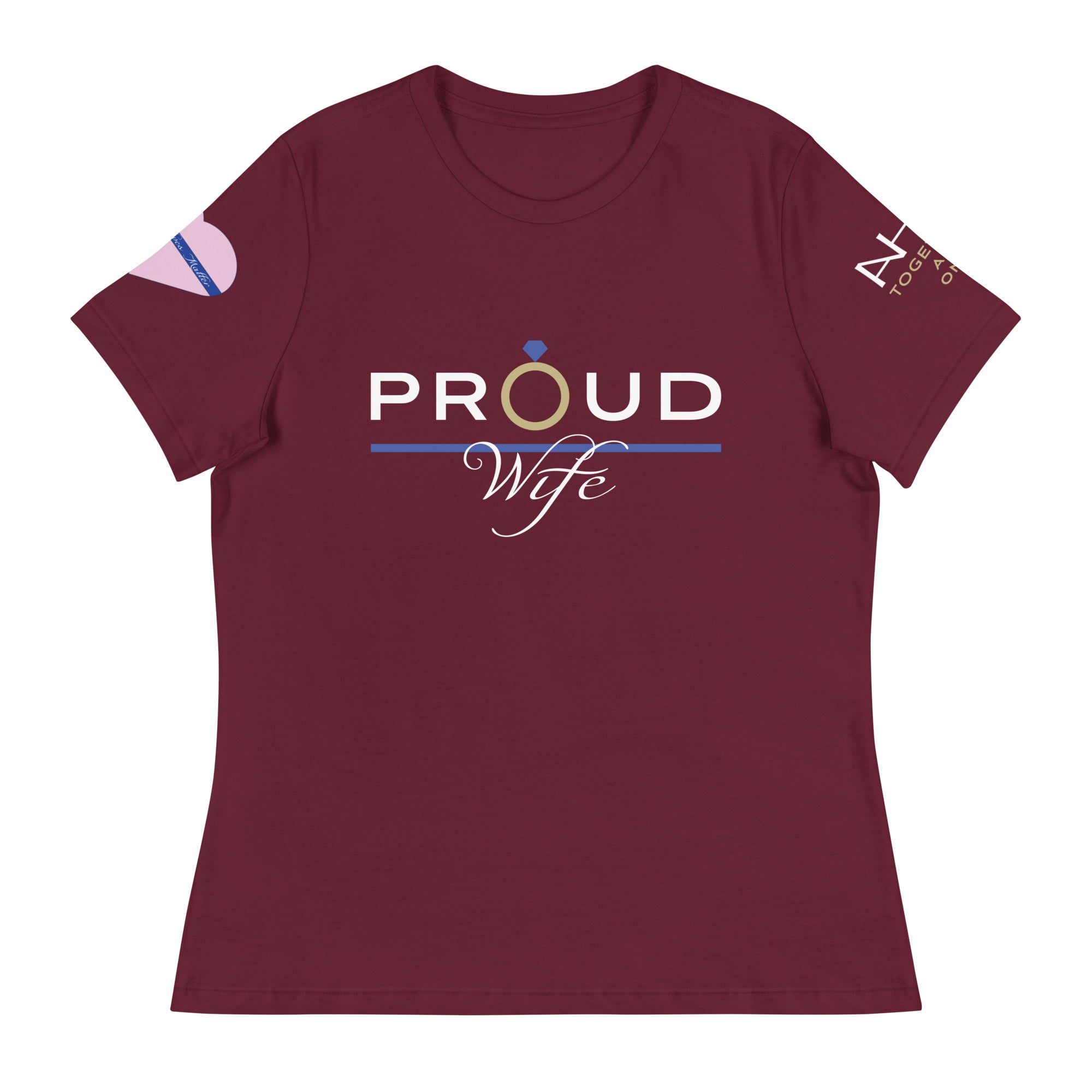 Proud Wife - Blue Wives Matter Special Edition T-Shirt - American Heroes Apparel
