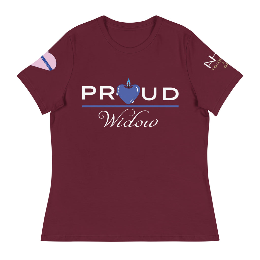 Proud LEO Widow - Blue Wives Matter Special Edition T-Shirt - American Heroes Apparel