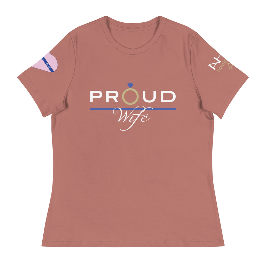 Proud Wife - Blue Wives Matter Special Edition T-Shirt - American Heroes Apparel