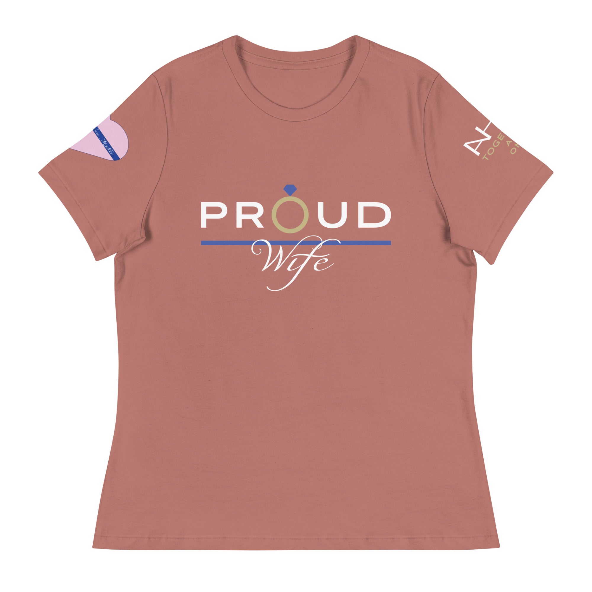 Proud Wife - Blue Wives Matter Special Edition T-Shirt - American Heroes Apparel