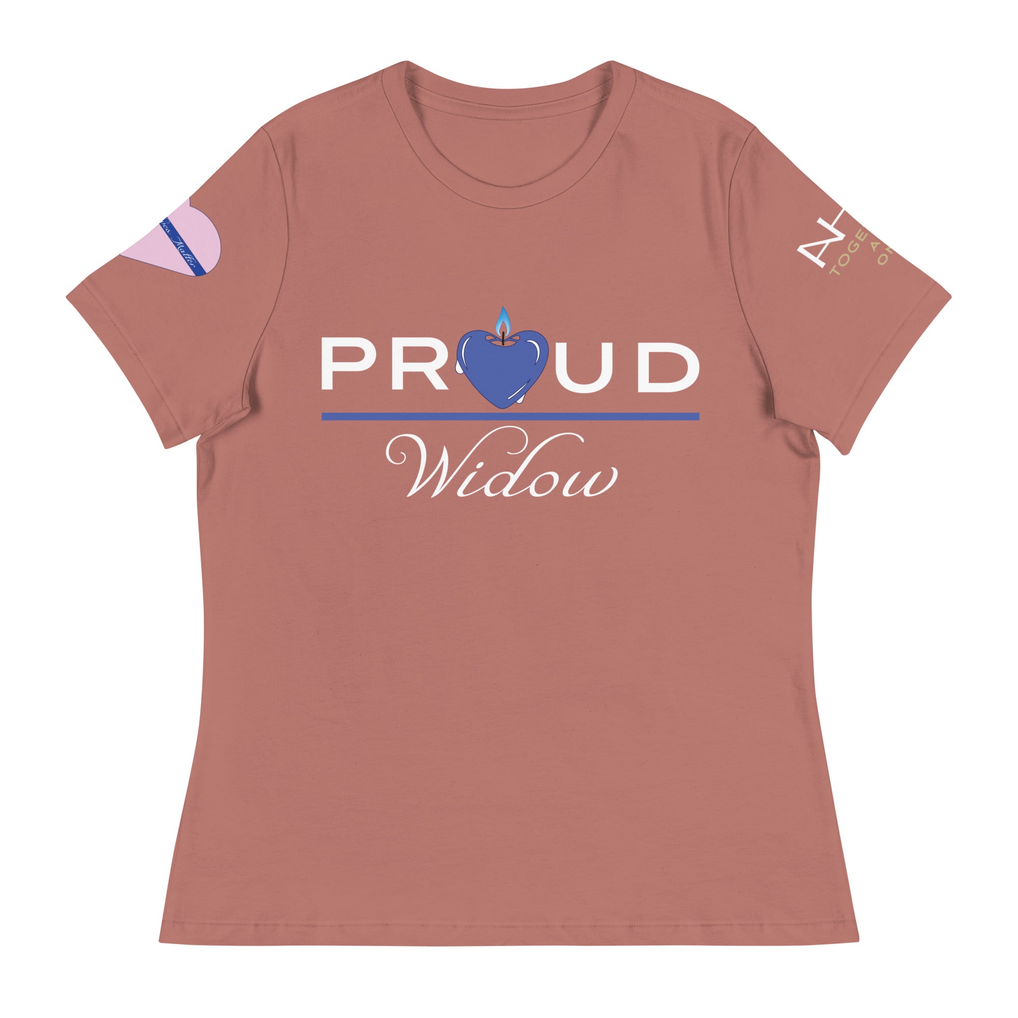 Proud LEO Widow - Blue Wives Matter Special Edition T-Shirt - American Heroes Apparel