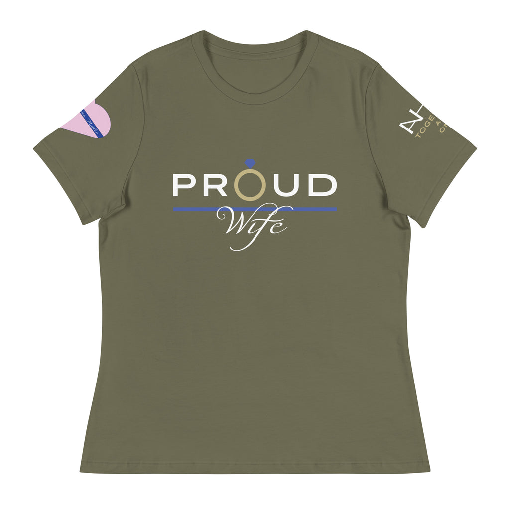 Proud Wife - Blue Wives Matter Special Edition T-Shirt - American Heroes Apparel