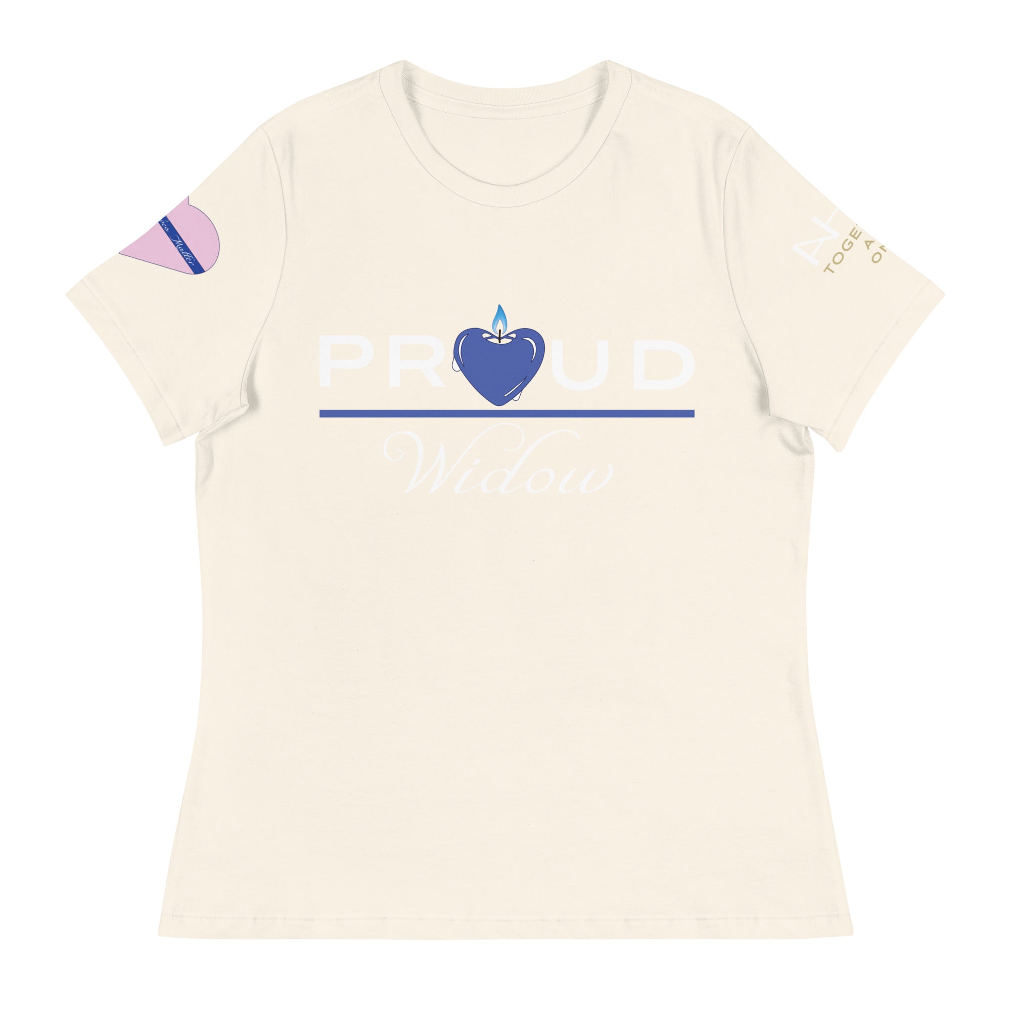 Proud LEO Widow - Blue Wives Matter Special Edition T-Shirt - American Heroes Apparel