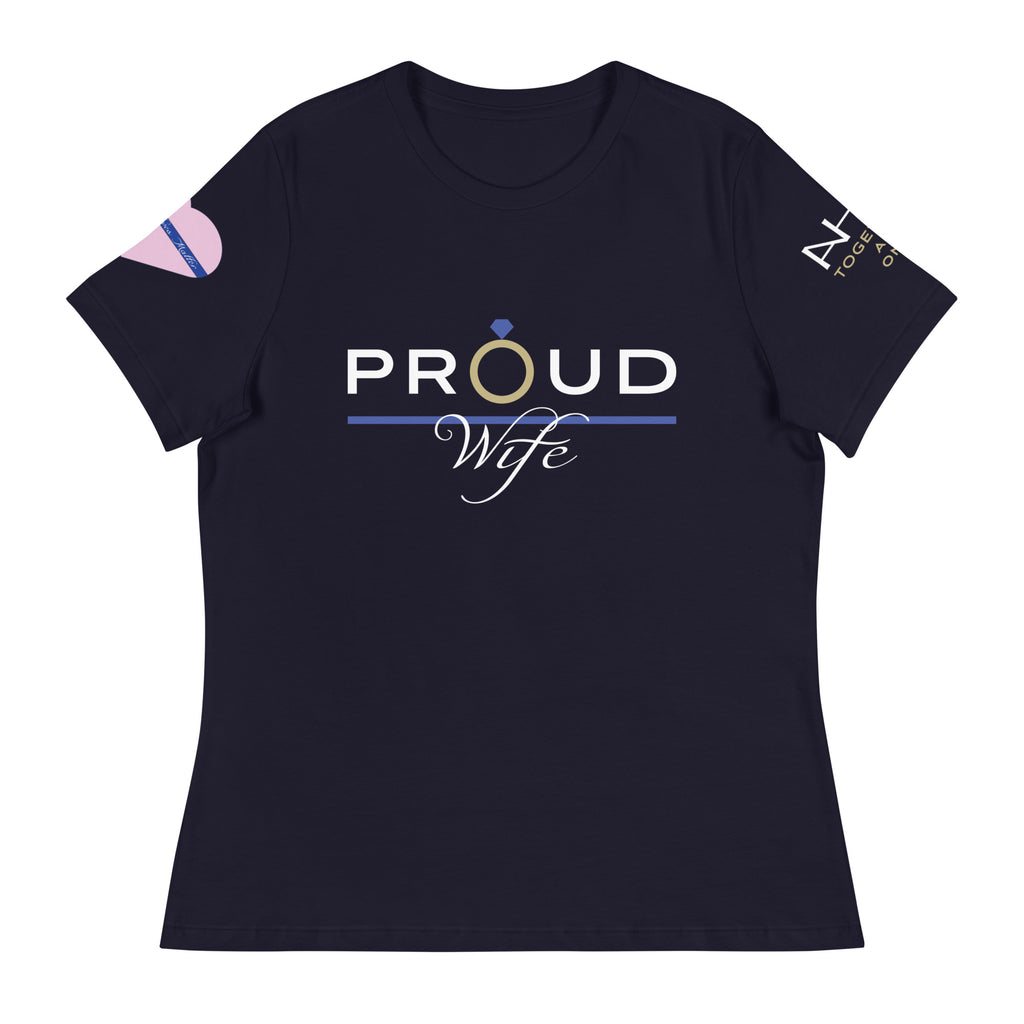 Proud Wife - Blue Wives Matter Special Edition T-Shirt - American Heroes Apparel