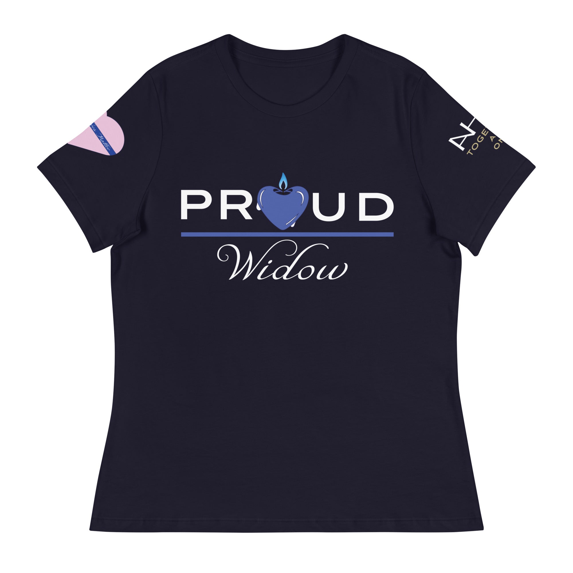 Proud LEO Widow - Blue Wives Matter Special Edition T-Shirt - American Heroes Apparel