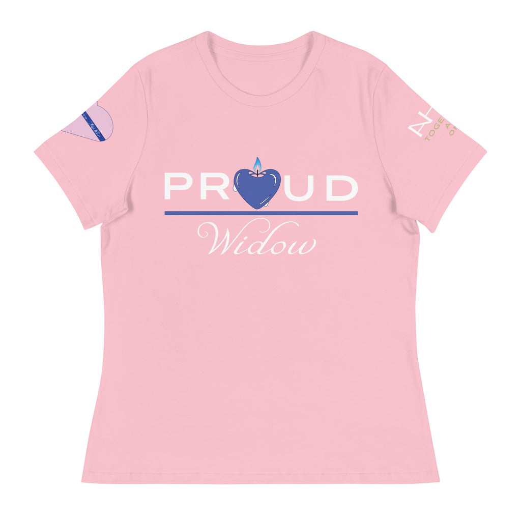 Proud LEO Widow - Blue Wives Matter Special Edition T-Shirt - American Heroes Apparel