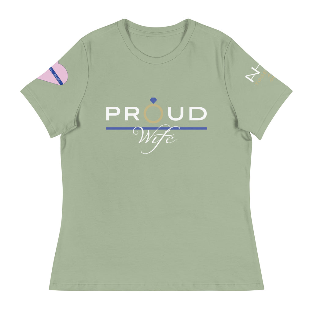 Proud Wife - Blue Wives Matter Special Edition T-Shirt - American Heroes Apparel