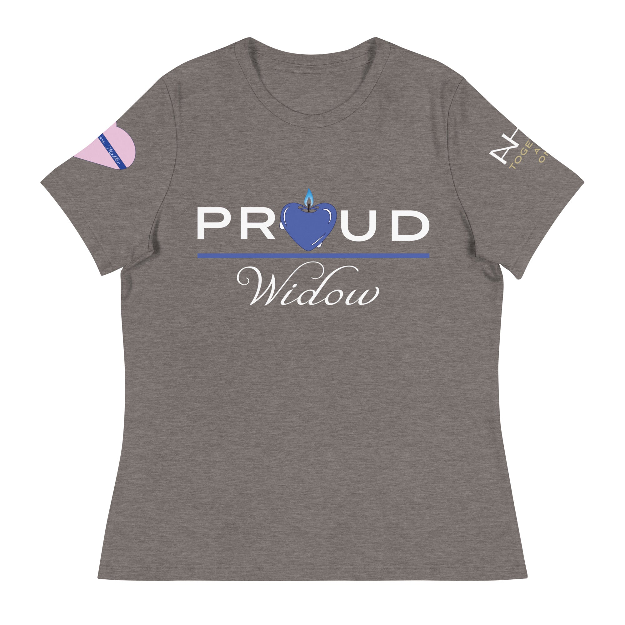 Proud LEO Widow - Blue Wives Matter Special Edition T-Shirt - American Heroes Apparel