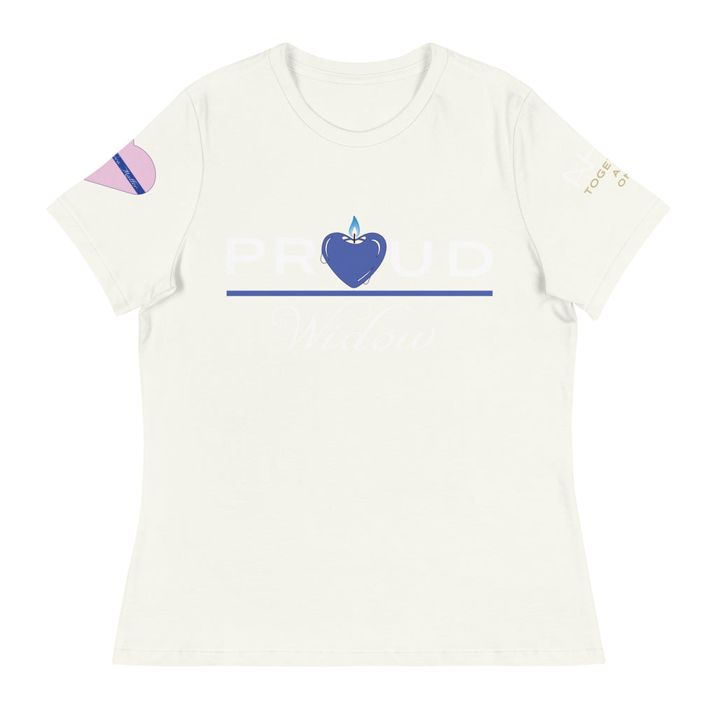 Proud LEO Widow - Blue Wives Matter Special Edition T-Shirt - American Heroes Apparel