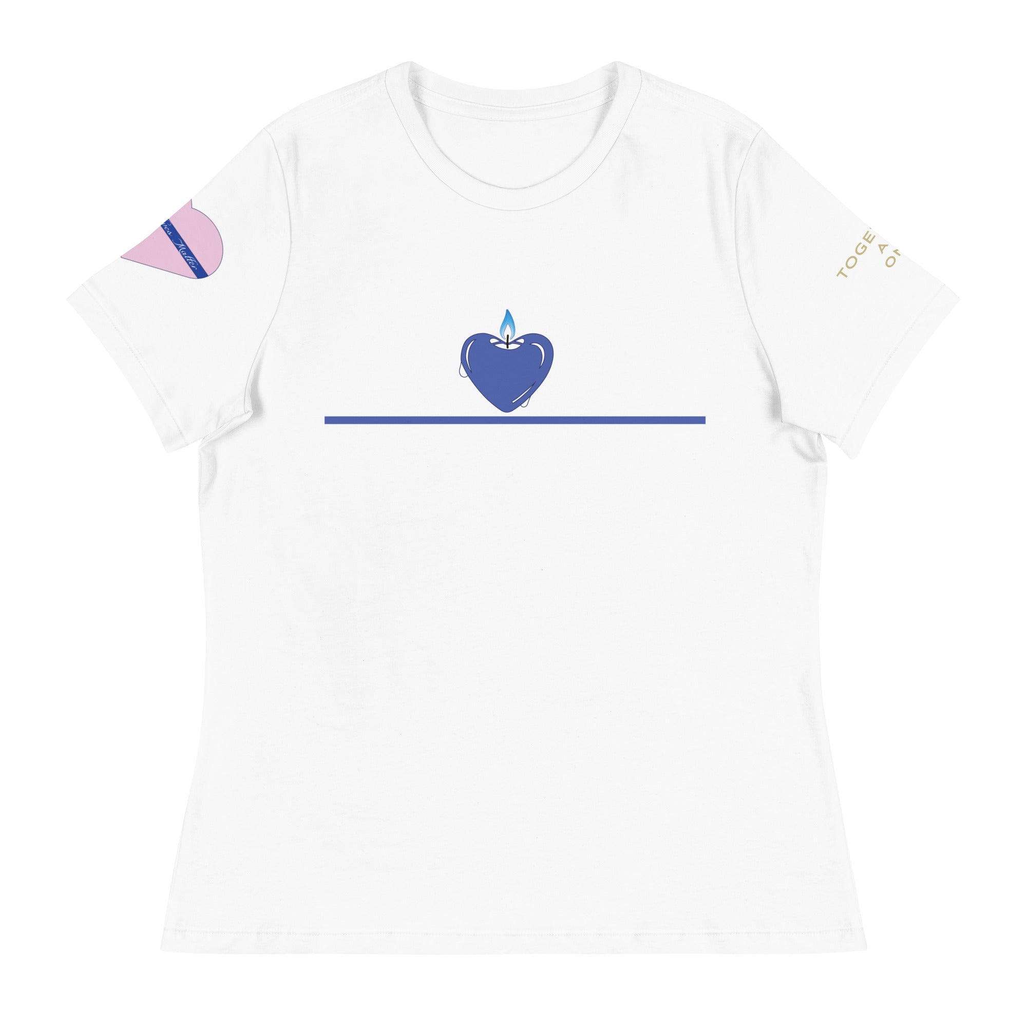 Proud LEO Widow - Blue Wives Matter Special Edition T-Shirt - American Heroes Apparel
