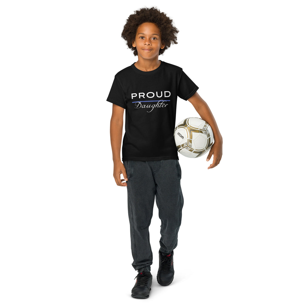 Proud LEO Daughter - Youth t-shirt - American Heroes Apparel
