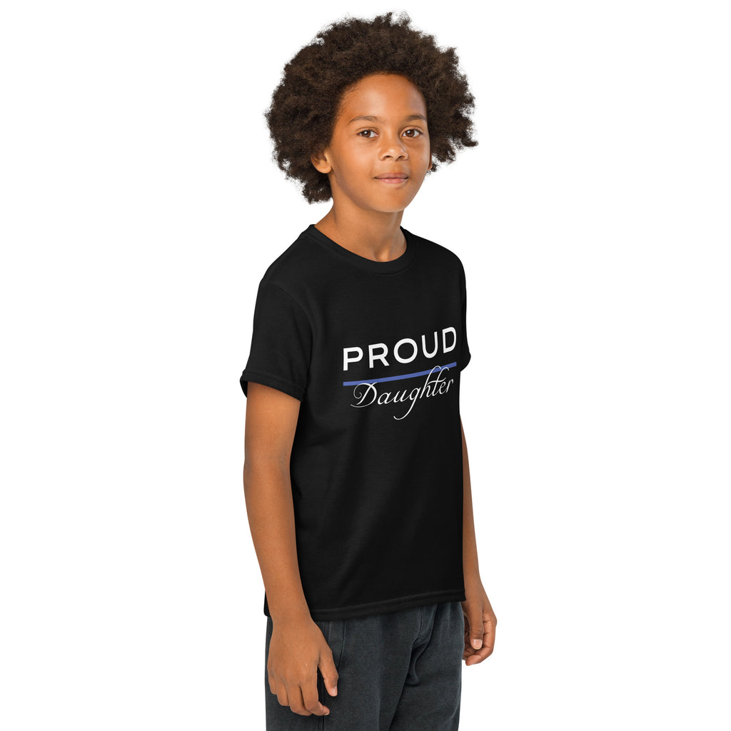 Proud LEO Daughter - Youth t-shirt - American Heroes Apparel