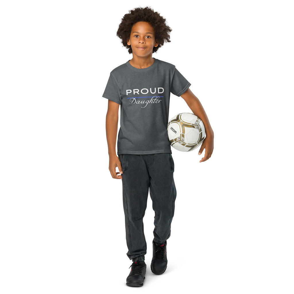 Proud LEO Daughter - Youth t-shirt - American Heroes Apparel