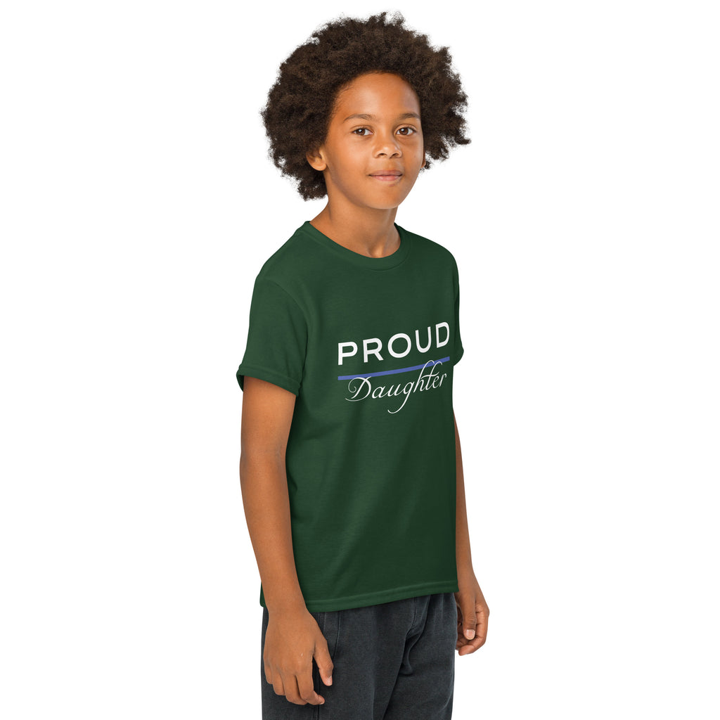 Proud LEO Daughter - Youth t-shirt - American Heroes Apparel